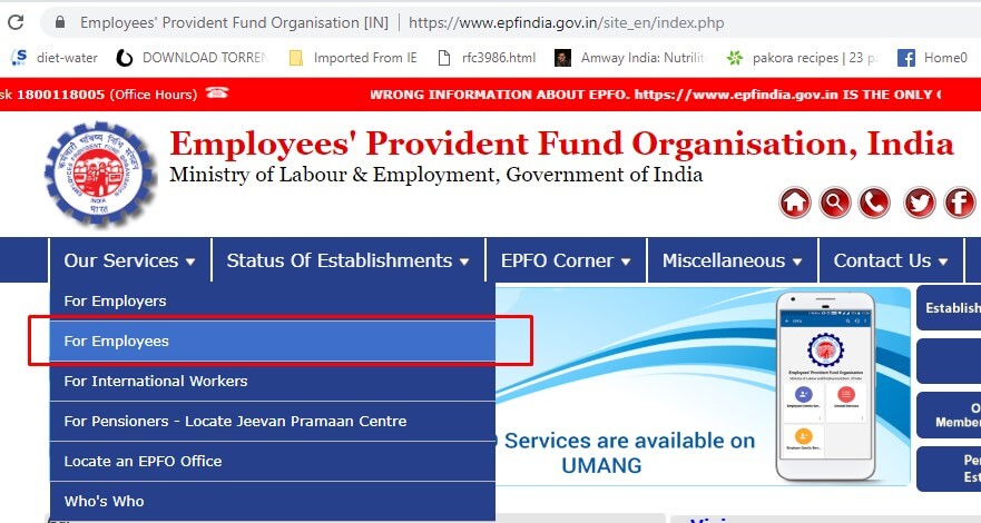 EPF for Employees