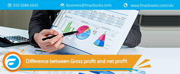 Difference between gross profit and net profit | FinacBooks UK